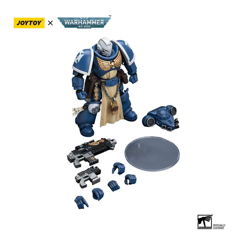 Warhammer 40k Action Figure 1/18 Ultramarines Sternguard Veteran with Bolt Rifle 12 cm product photo