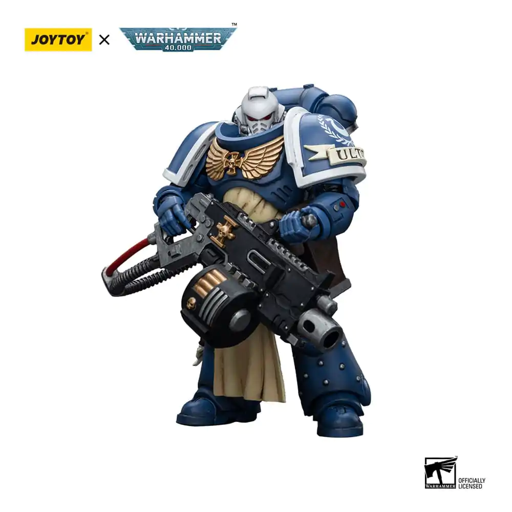 Warhammer 40k Action Figure 1/18 Ultramarines Sternguard Veteran with Heavy Bolter 12 cm termékfotó