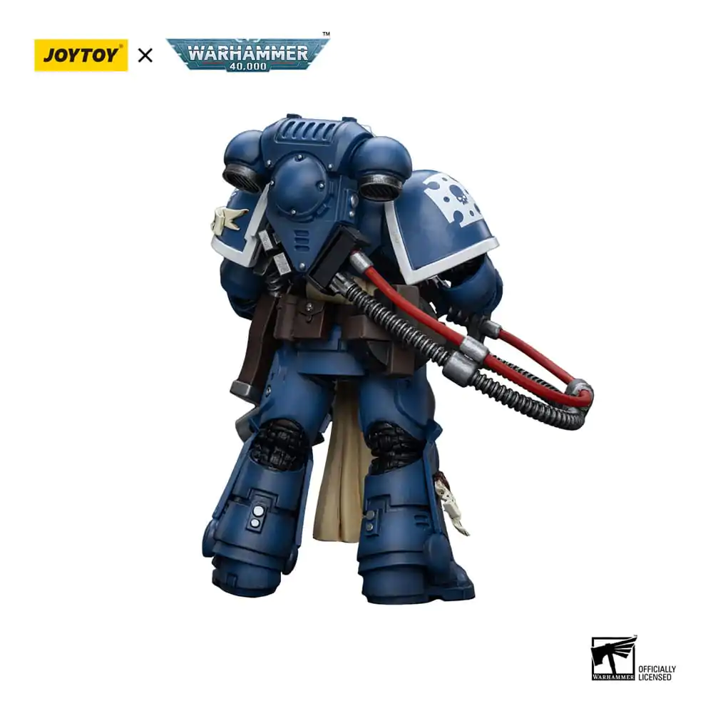 Warhammer 40k Action Figure 1/18 Ultramarines Sternguard Veteran with Heavy Bolter 12 cm termékfotó