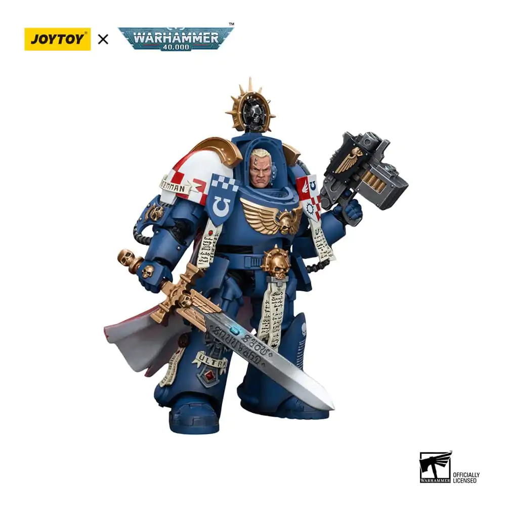 Warhammer 40k Action Figure 1/18 Ultramarines Terminator Captain Severus Agemman 12 cm termékfotó