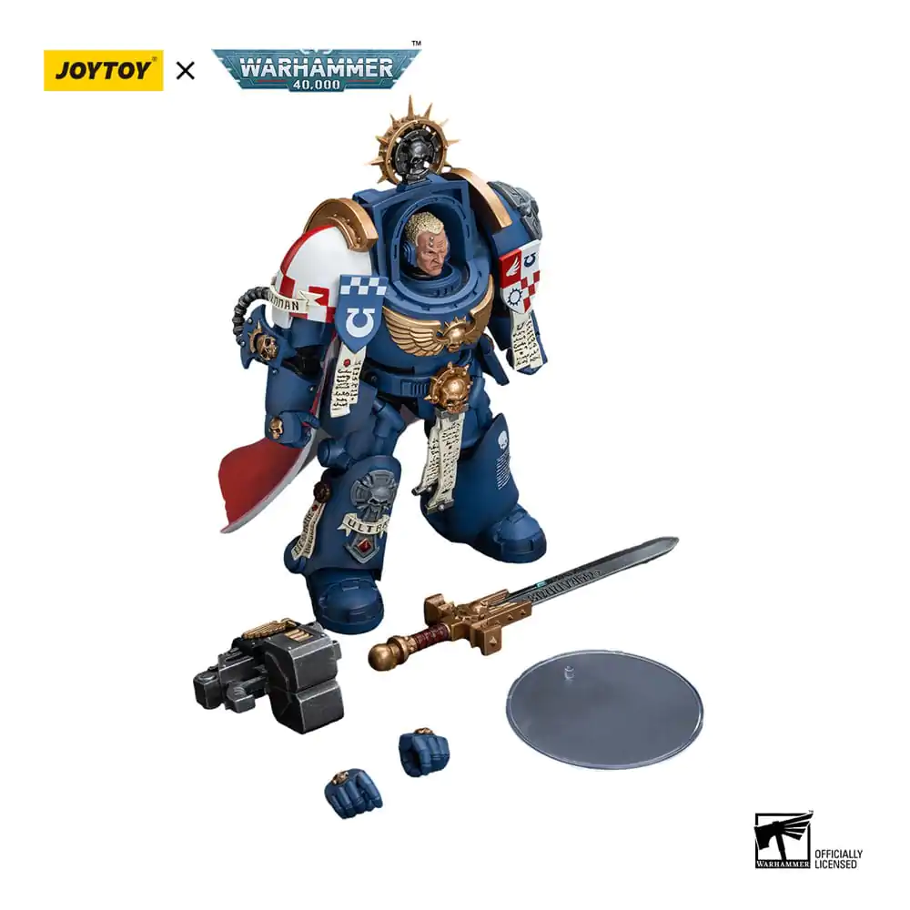 Warhammer 40k Action Figure 1/18 Ultramarines Terminator Captain Severus Agemman 12 cm termékfotó