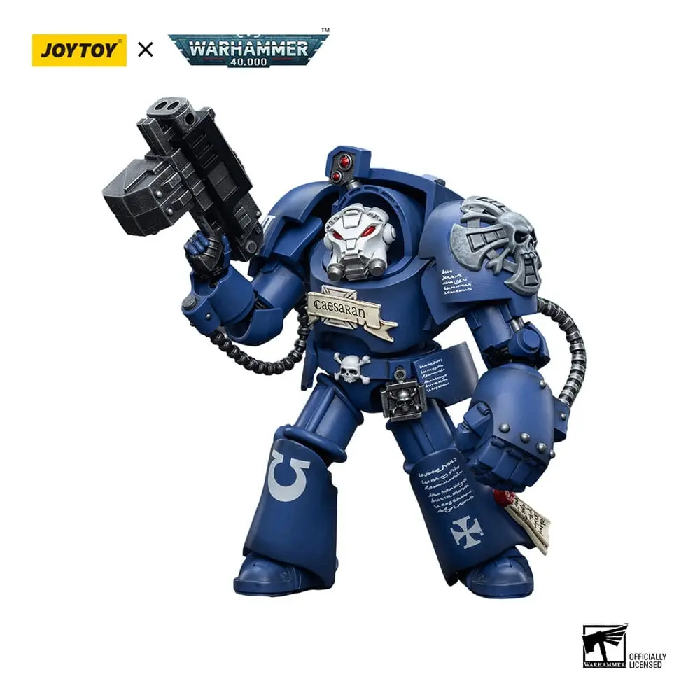 Warhammer 40k Action Figure 1/18 Ultramarines Terminators Brother Caesaran 12 cm product photo