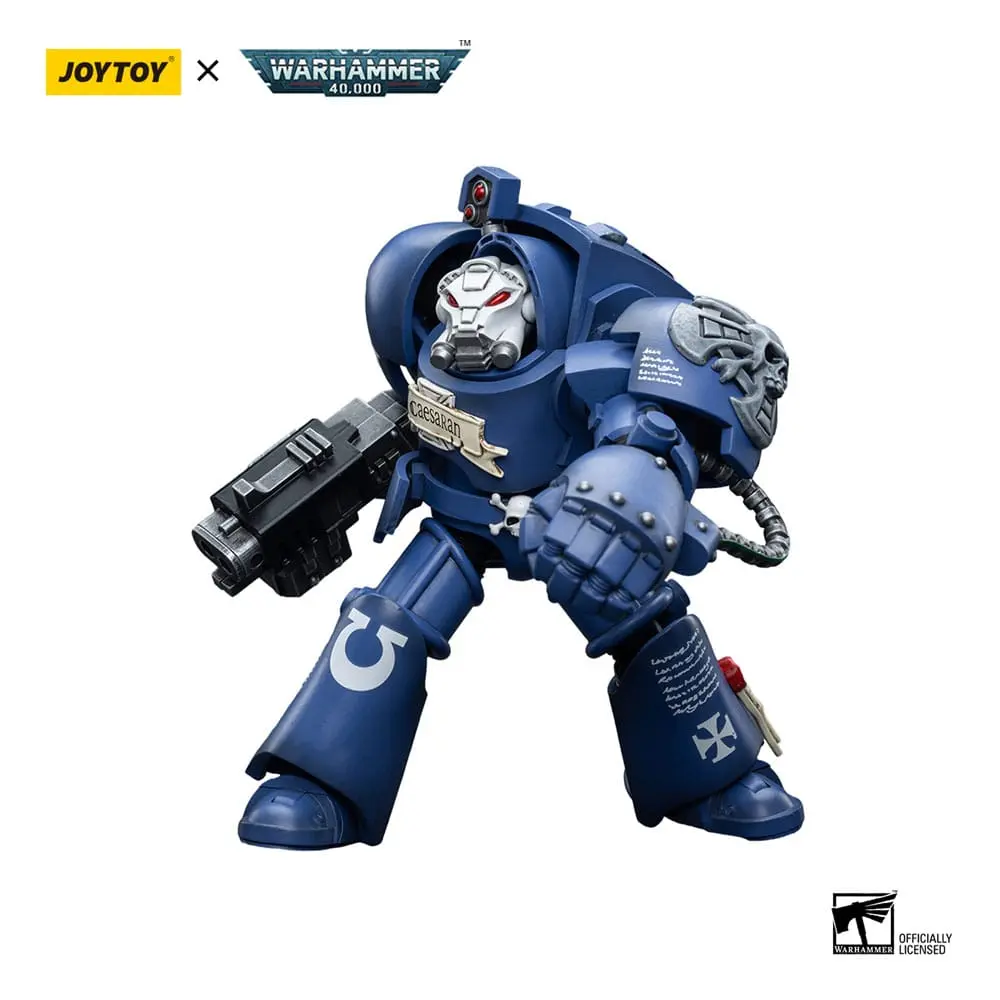 Warhammer 40k Action Figure 1/18 Ultramarines Terminators Brother Caesaran 12 cm product photo