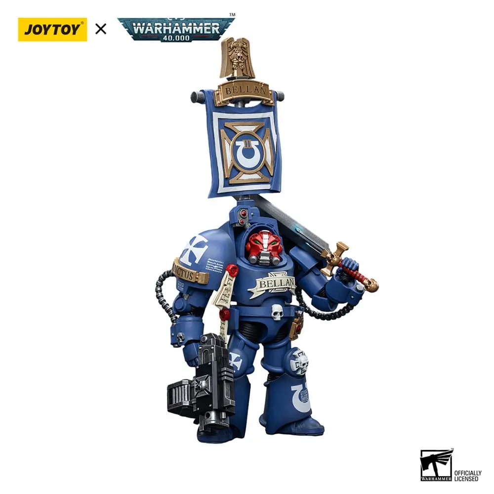 Warhammer 40k Action Figure 1/18 Ultramarines Terminators Sergeant Bellan 12 cm termékfotó