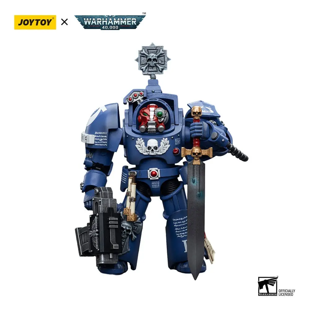 Warhammer 40k Action Figure 1/18 Ultramarines Terminators Sergeant Terconon 12 cm product photo