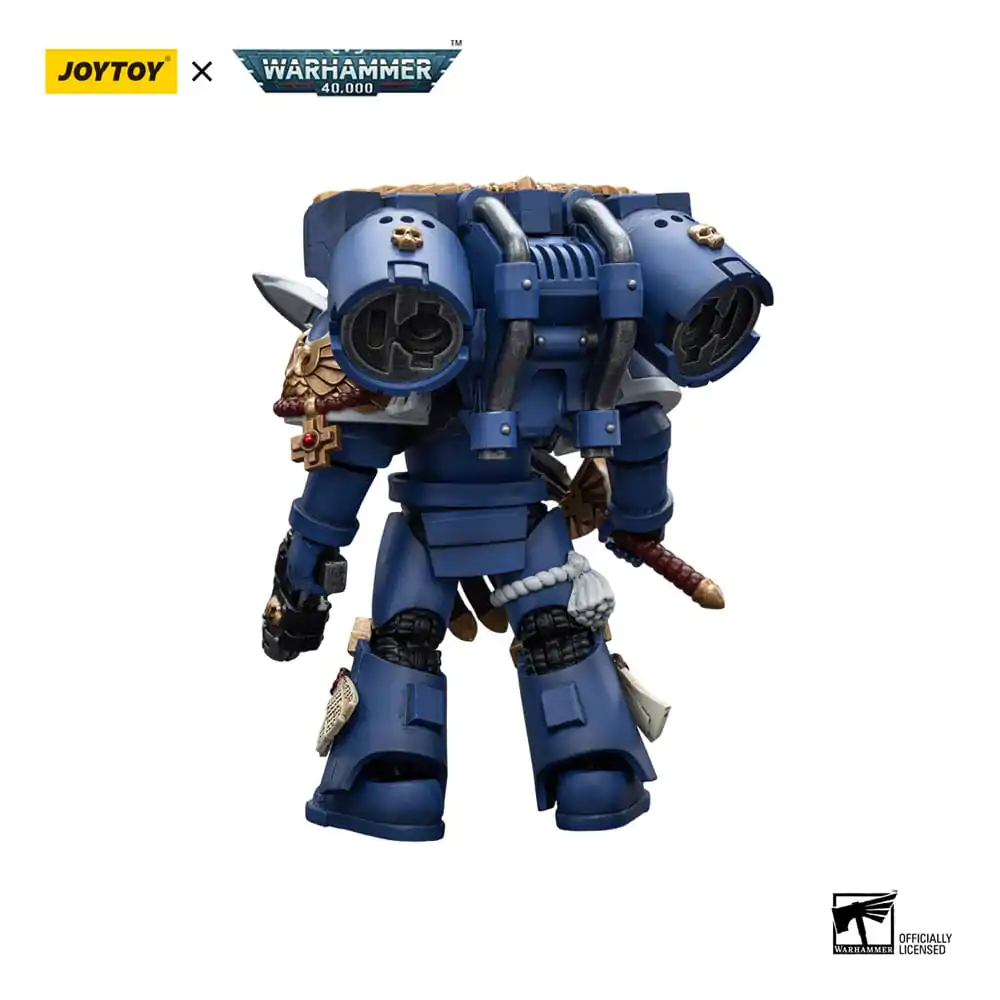 Warhammer 40k Action Figure 1/18 Ultramarines Vanguard Veteran Sergeant 12 cm product photo