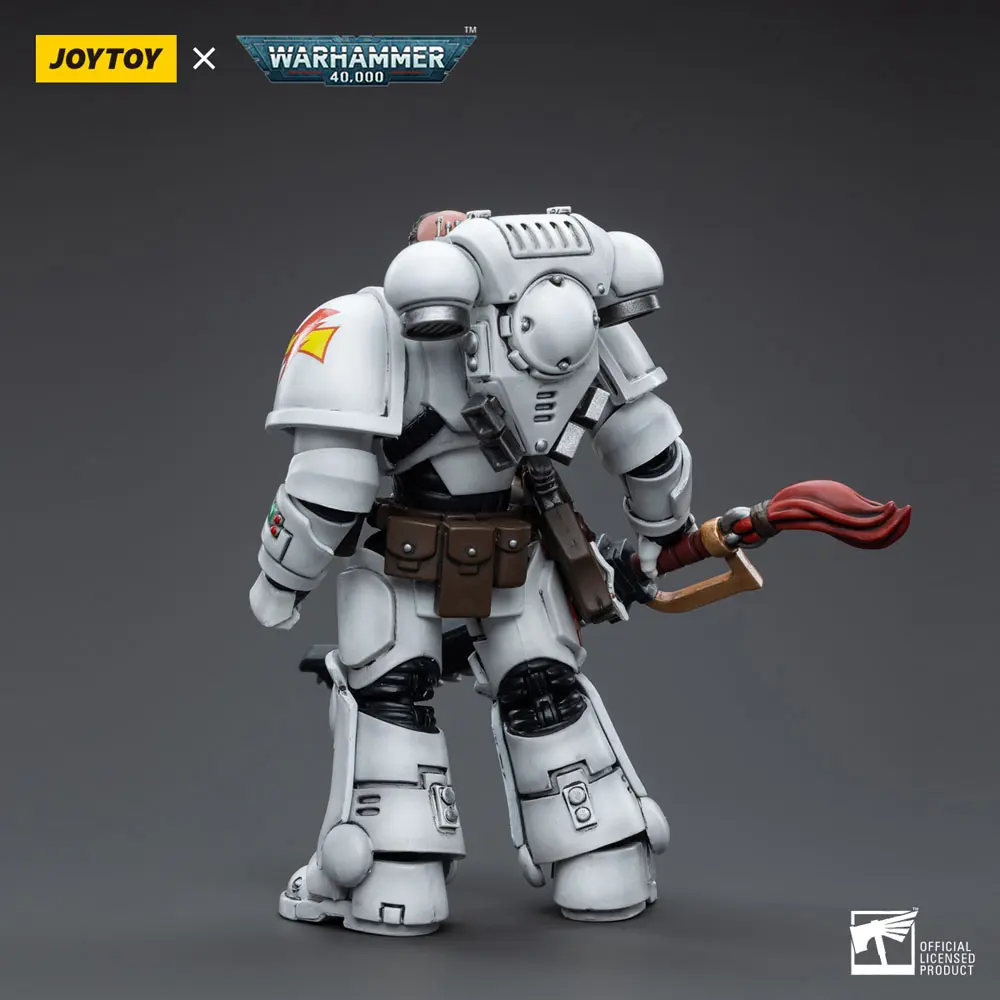Warhammer 40k Action Figure 1/18 White Scars Assault Intercessor Brother Batjargal 12 cm product photo