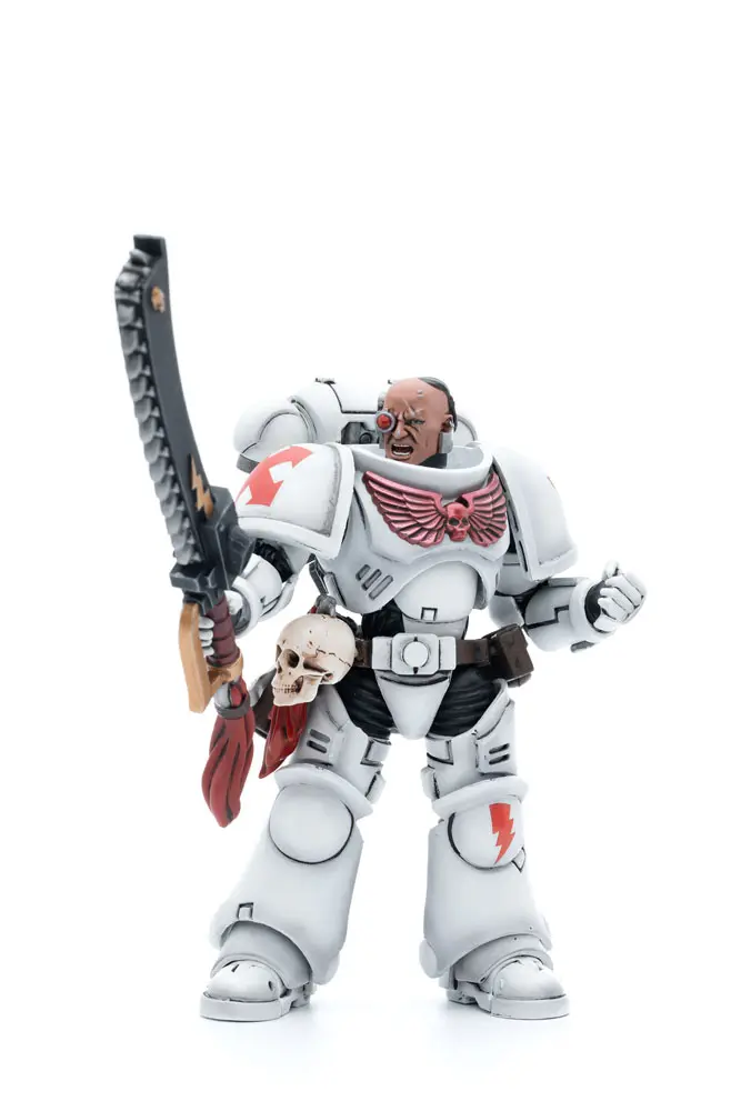 Warhammer 40k Action Figure 1/18 White Scars Assault Intercessor Brother Batjargal 12 cm product photo