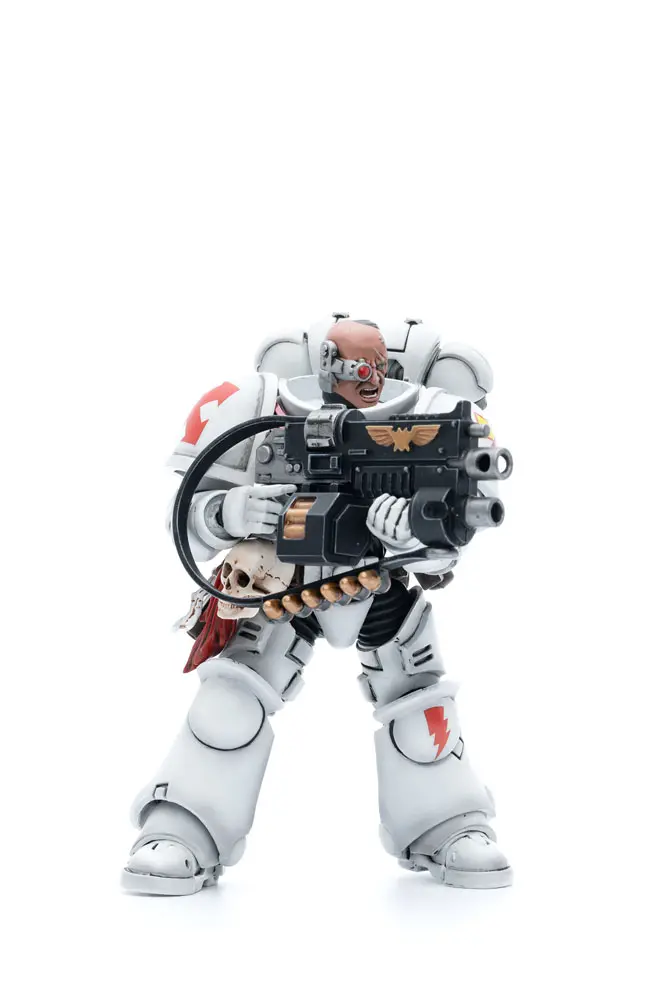 Warhammer 40k Action Figure 1/18 White Scars Assault Intercessor Brother Batjargal 12 cm product photo