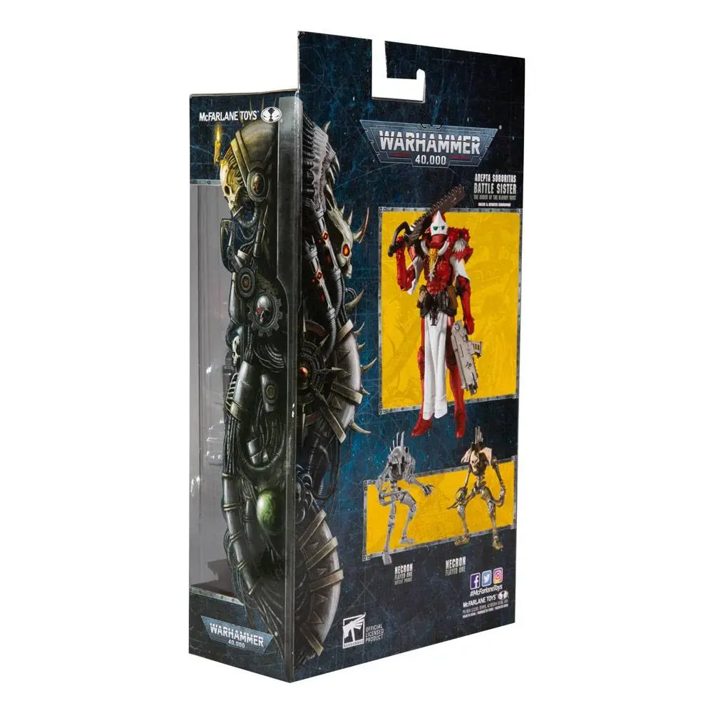 Warhammer 40k Action Figure Adepta Sororitas Battle Sister (Order of The Bloody Rose) 18 cm product photo