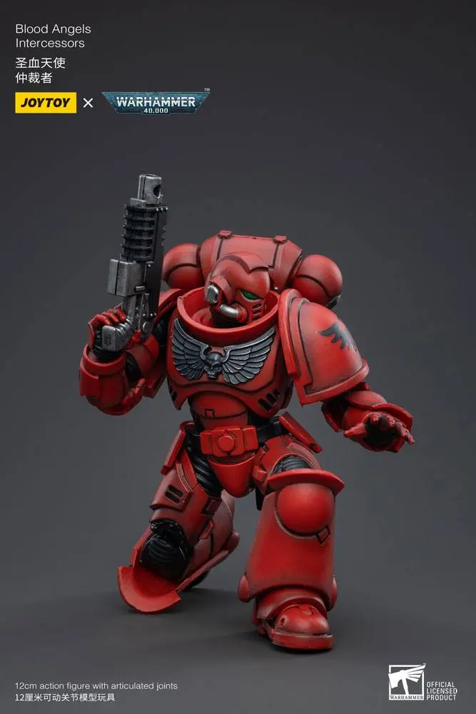 Warhammer 40k Action Figure 1/18 Blood Angels Intercessors 12 cm product photo