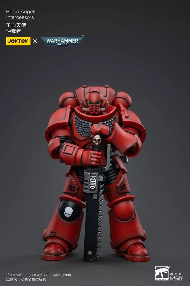 Warhammer 40k Action Figure 1/18 Blood Angels Intercessors 12 cm product photo