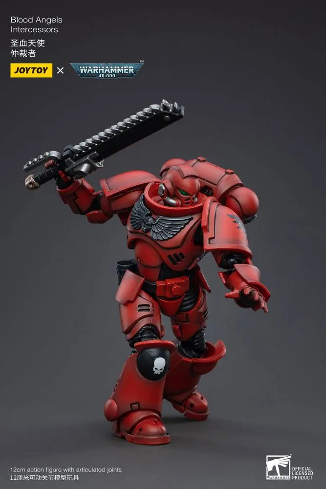 Warhammer 40k Action Figure 1/18 Blood Angels Intercessors 12 cm product photo