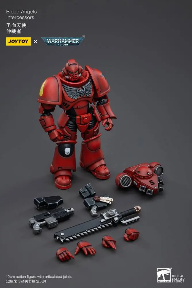 Warhammer 40k Action Figure 1/18 Blood Angels Intercessors 12 cm product photo