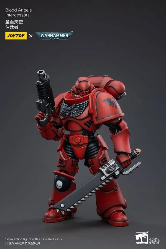 Warhammer 40k Action Figure 1/18 Blood Angels Intercessors 12 cm product photo