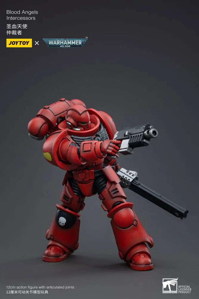 Warhammer 40k Action Figure 1/18 Blood Angels Intercessors 12 cm product photo