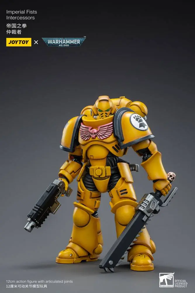 Warhammer 40k Action Figure 1/18 Imperial Fists Intercessors 12 cm product photo