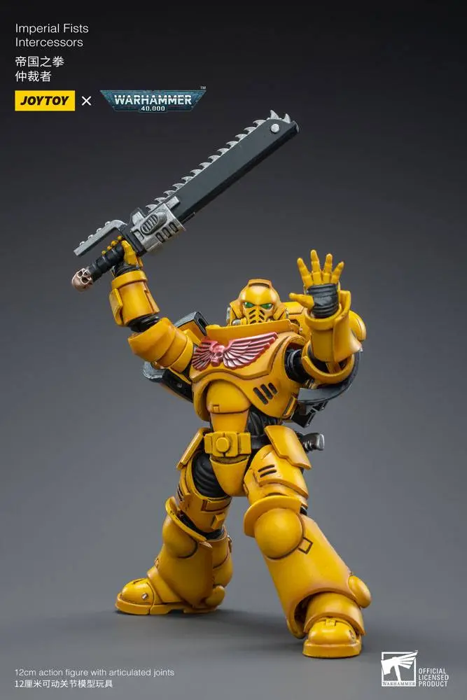 Warhammer 40k Action Figure 1/18 Imperial Fists Intercessors 12 cm product photo