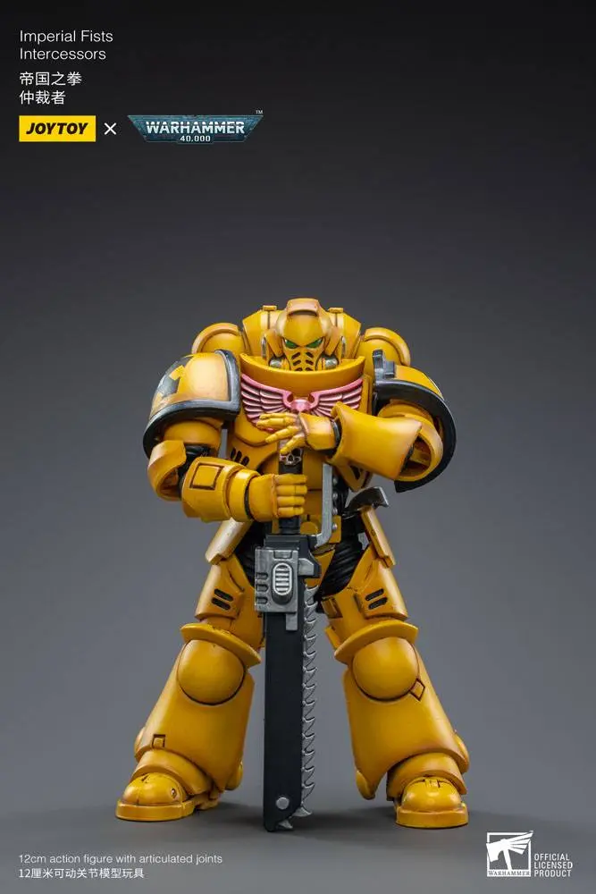 Warhammer 40k Action Figure 1/18 Imperial Fists Intercessors 12 cm product photo
