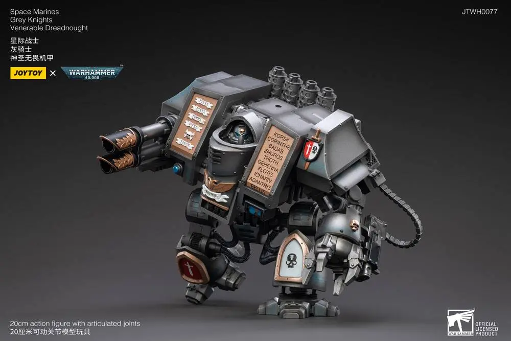 Warhammer 40k Action Figure 1/18 Grey Knights Venerable Dreadnought product photo