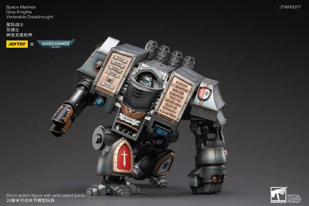 Warhammer 40k Action Figure 1/18 Grey Knights Venerable Dreadnought product photo