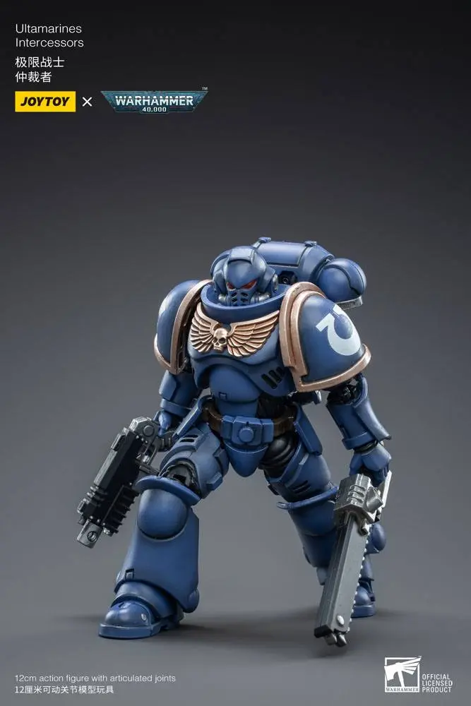 Warhammer 40k Action Figure 1/18 Ultramarines Intercessors 12 cm product photo