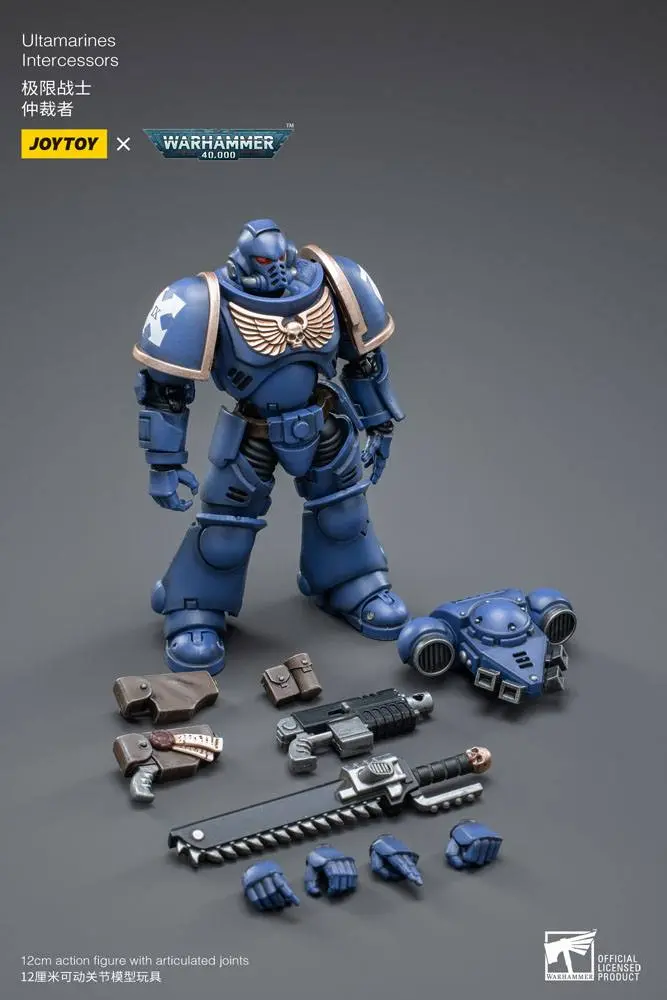 Warhammer 40k Action Figure 1/18 Ultramarines Intercessors 12 cm product photo