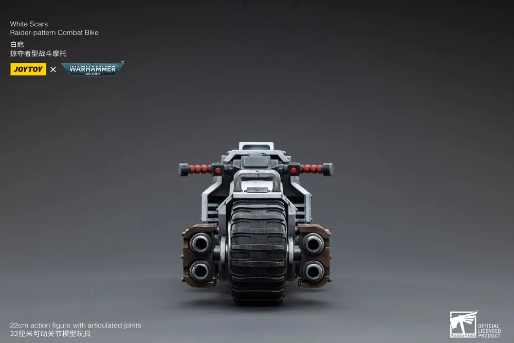 Warhammer 40k Vehicle 1/18 White Scars Raider-pattern Combat Bike 22 cm product photo