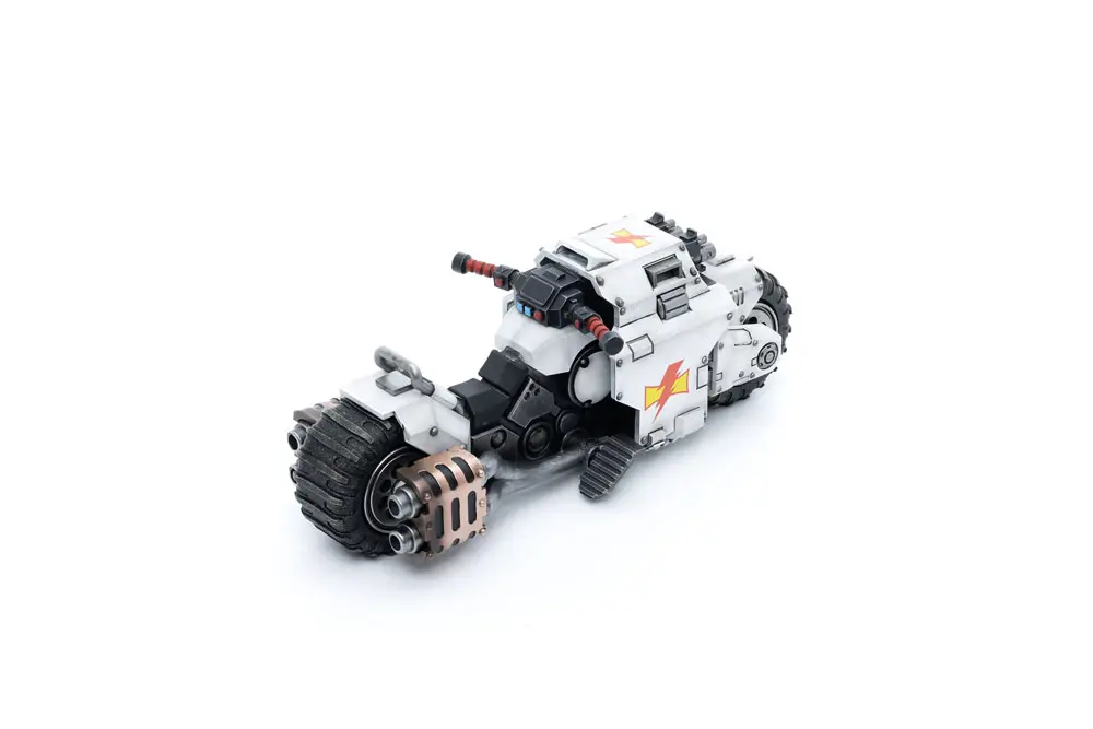 Warhammer 40k Vehicle 1/18 White Scars Raider-pattern Combat Bike 22 cm product photo