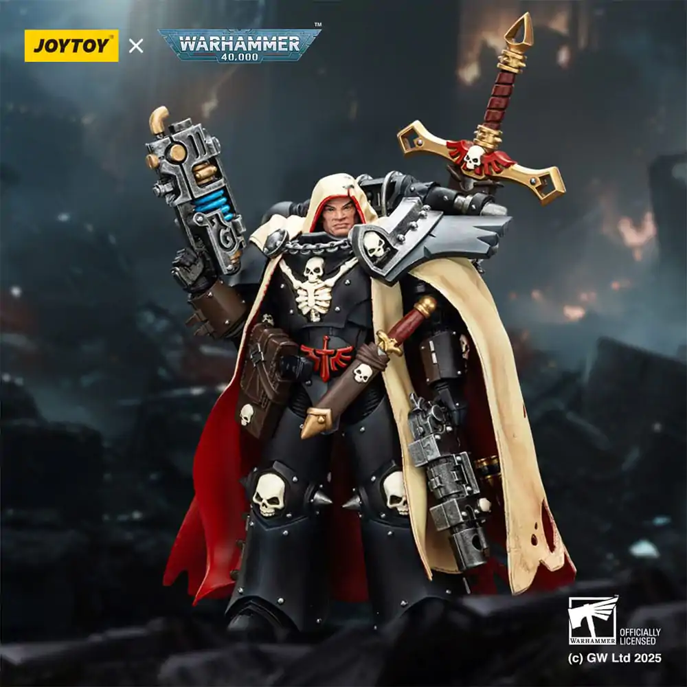 Warhammer 40k Action Figure Chaos Space Marines Cypher Lord of the Fallen 20 cm product photo