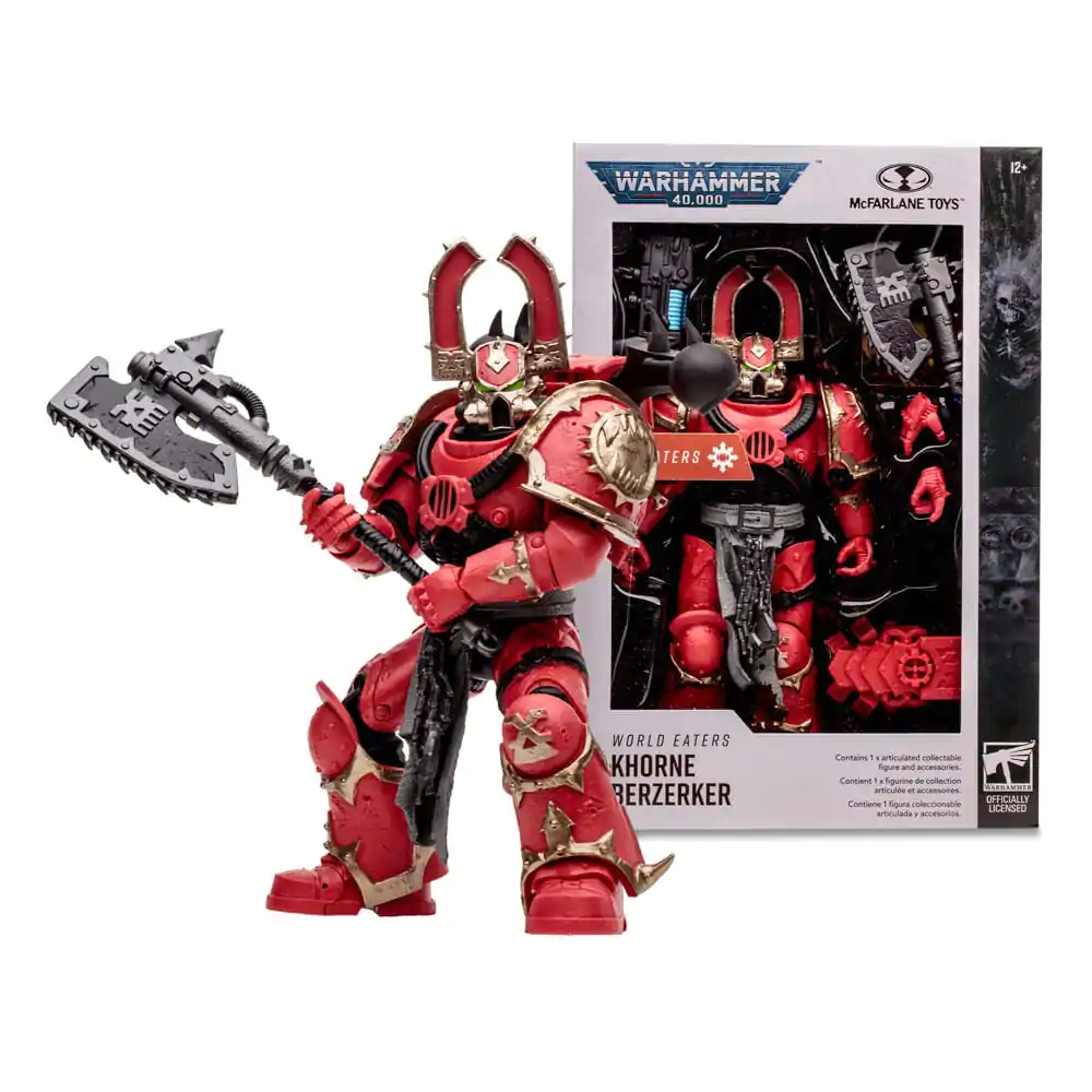 Warhammer 40k Action Figure Chaos Space Marines (World Eater) 18 cm product photo