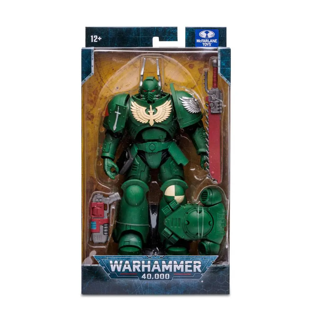 Warhammer 40k Action Figure Dark Angels Assault Intercessor Sergeant 18 cm product photo