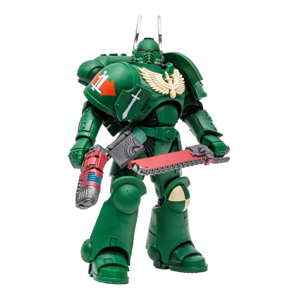 Warhammer 40k Action Figure Dark Angels Assault Intercessor Sergeant 18 cm product photo