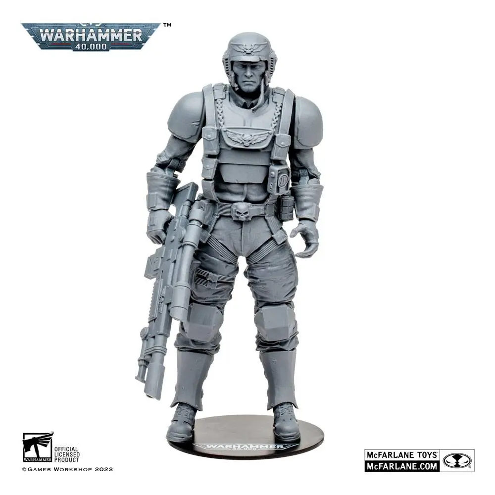 Warhammer 40k: Darktide Action Figure Veteran Guardsman (Artist Proof) 18 cm product photo