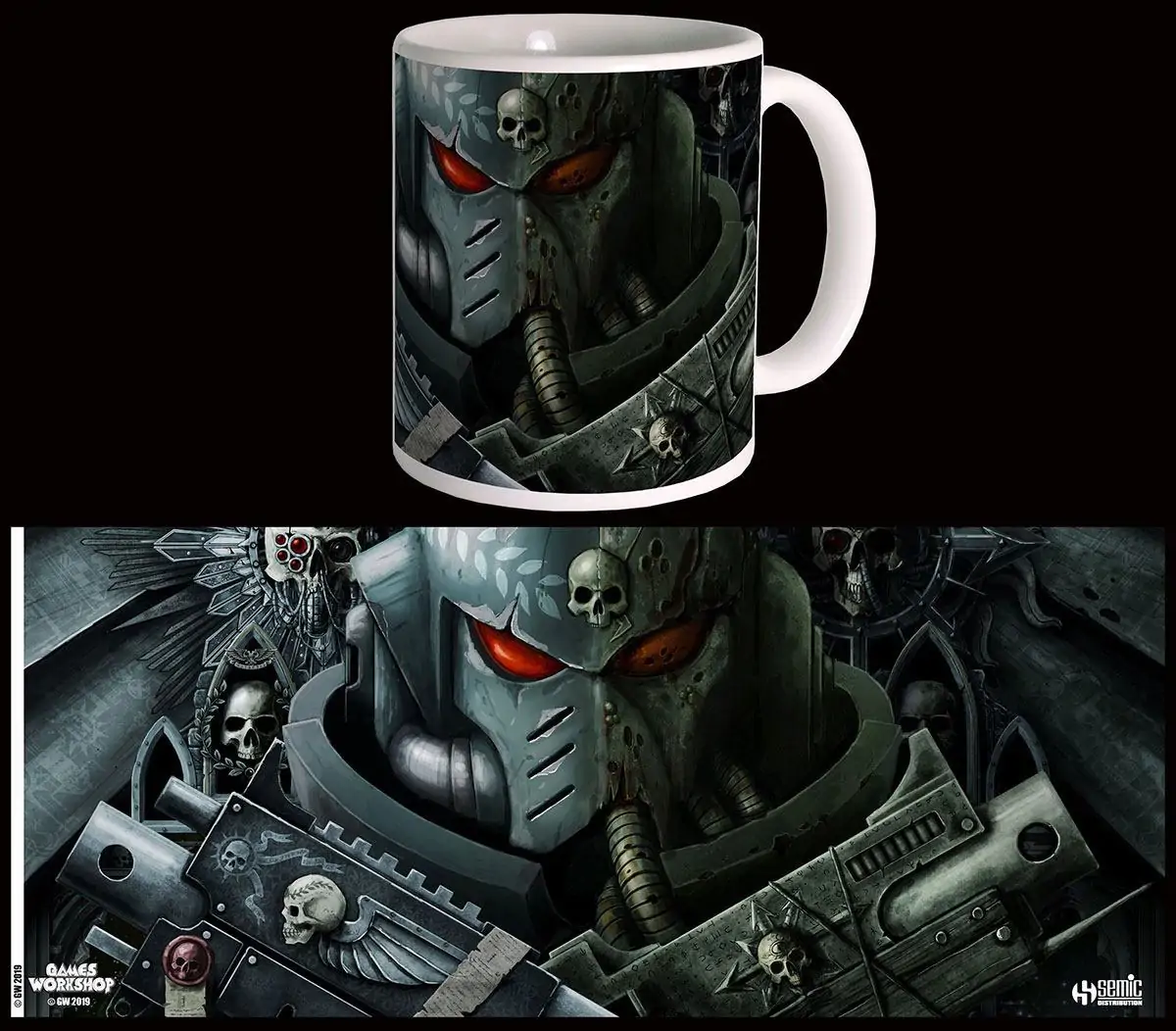 Warhammer 40K Mug Frontispiece termékfotó