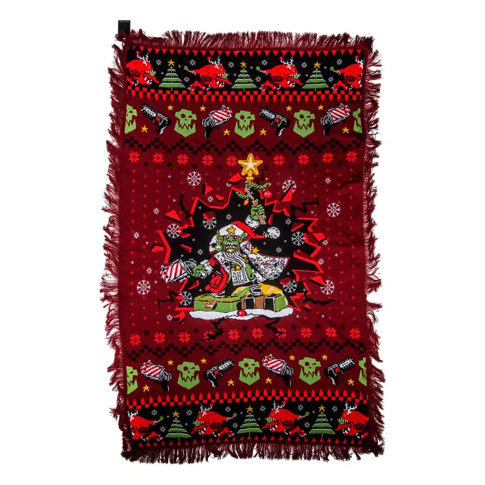 Warhammer 40K Knitted blanket Gobbo Red 160 x 102 cm termékfotó