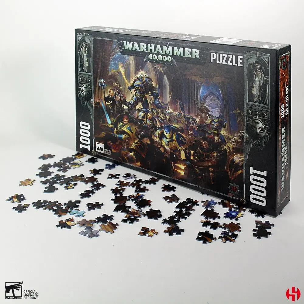 Warhammer 40K Jigsaw Puzzle Gulliman vs Black Legion (1000 pieces) product photo