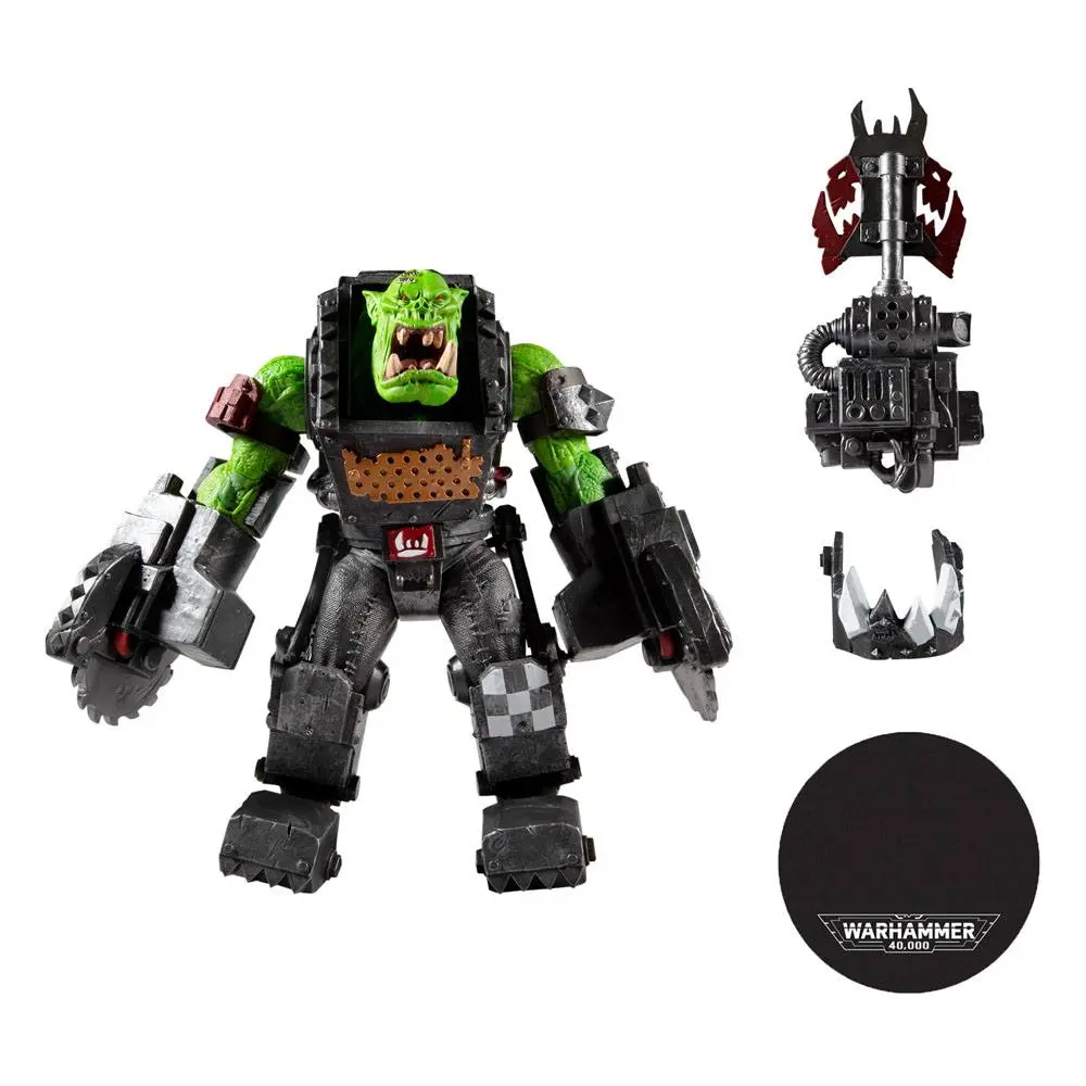 Warhammer 40k Action Figure Ork Meganob with Buzzsaw 30 cm termékfotó