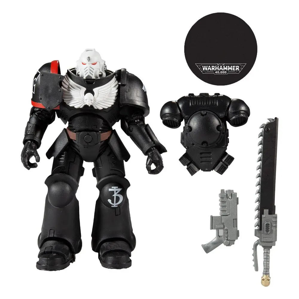 Warhammer 40k Action Figure Raven Guard Veteran Sergeant 18 cm product photo
