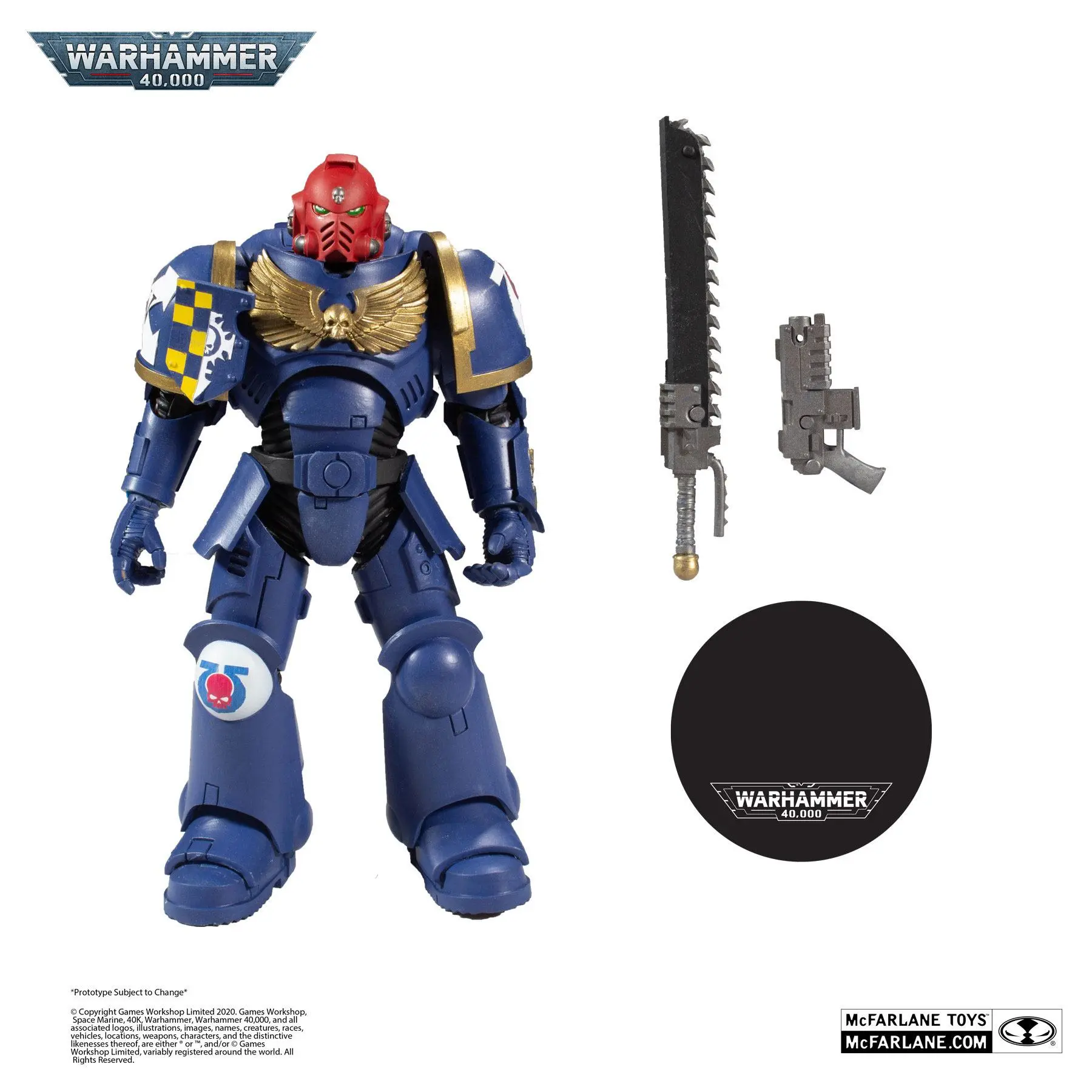 Warhammer 40k Action Figure Space Marine 18 cm product photo