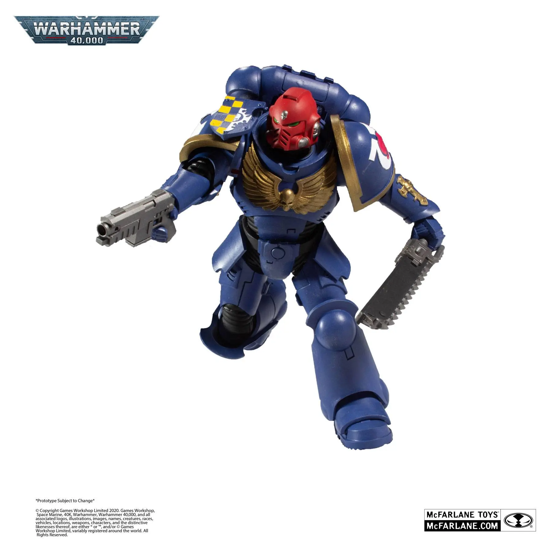 Warhammer 40k Action Figure Space Marine 18 cm product photo