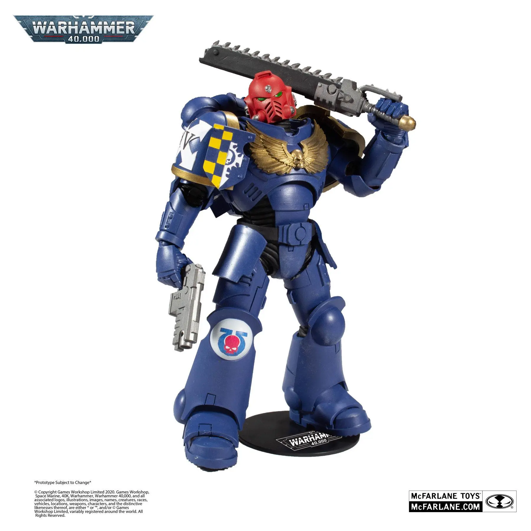 Warhammer 40k Action Figure Space Marine 18 cm product photo