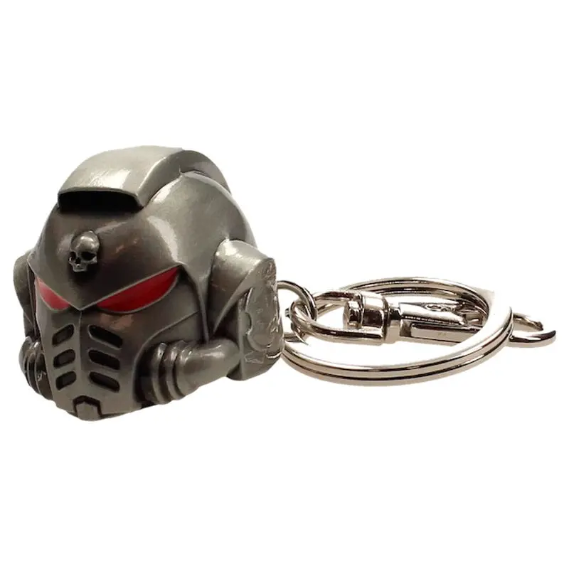 Warhammer 40K Space Marine Primaris Helmet metal keychain product photo