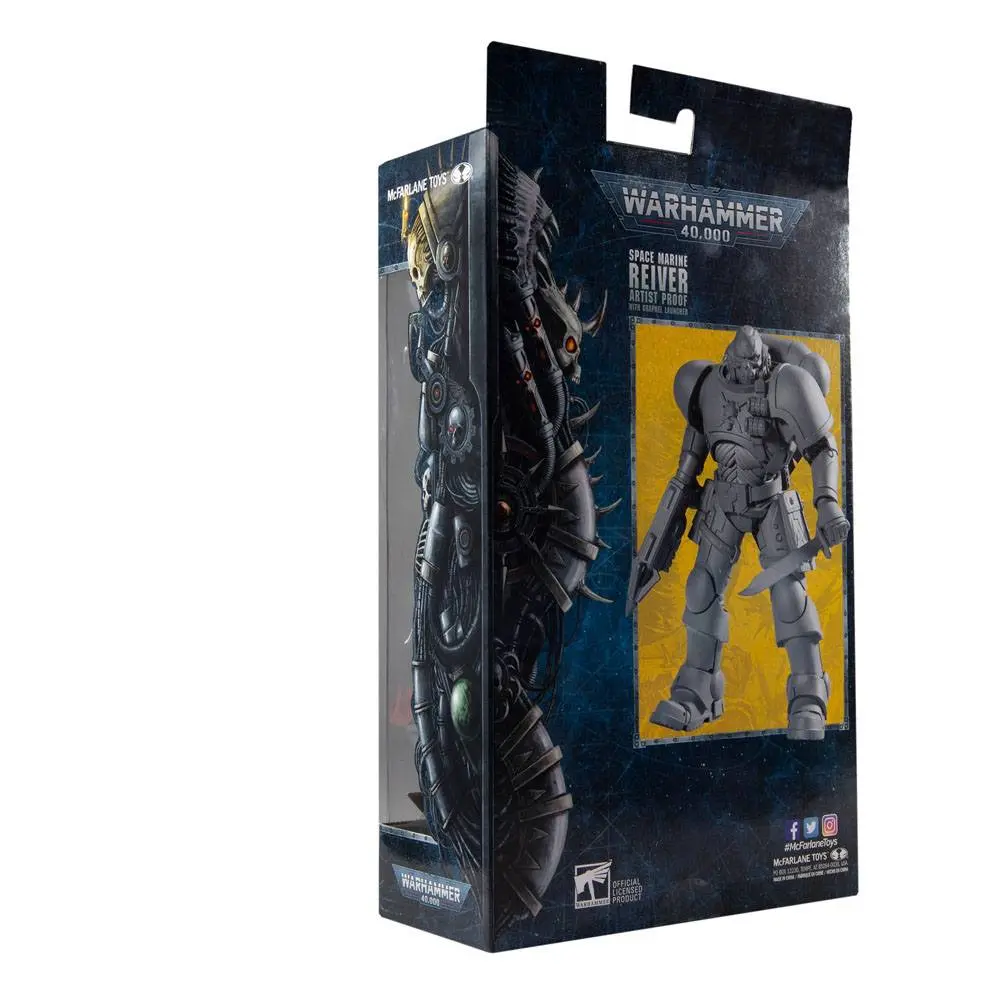 Warhammer 40k Action Figure Space Marine Reiver (Artist Proof) with Grapnel Launcher 18 cm product photo