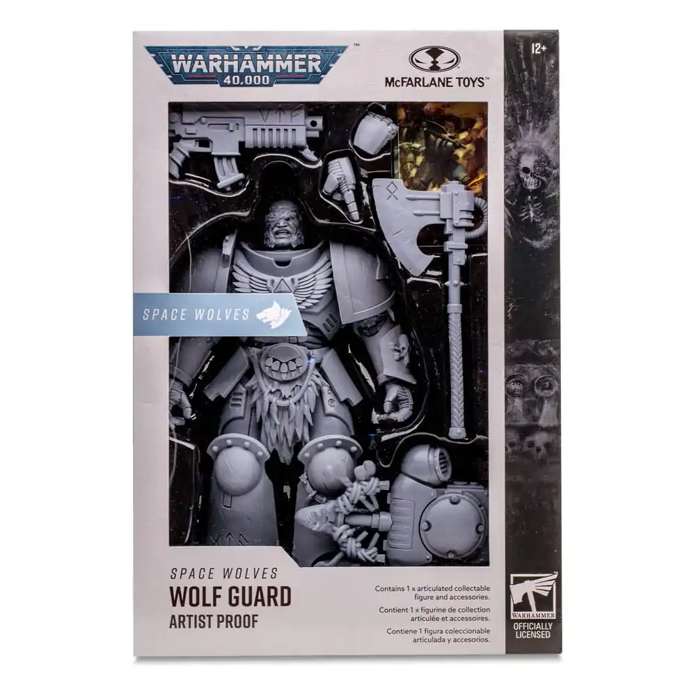 Warhammer 40k Action Figure Space Wolves Wolf Guard (Artist Proof) 18 cm termékfotó