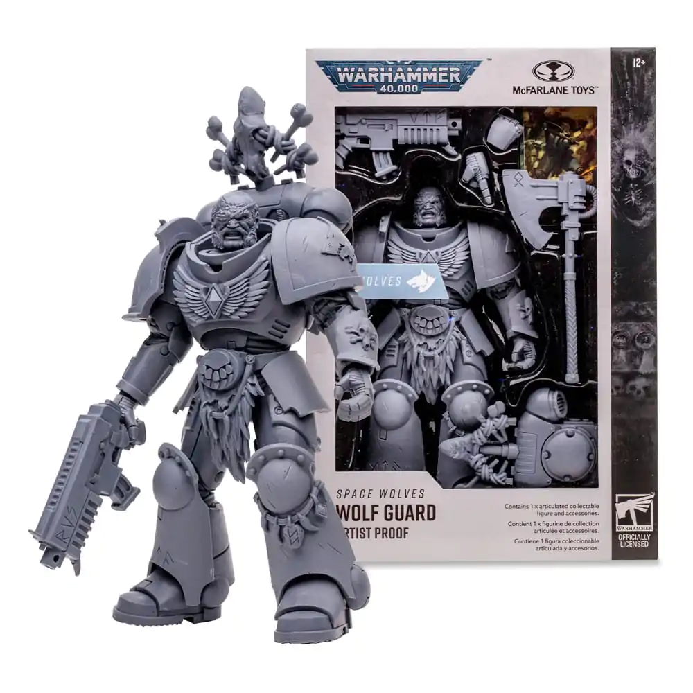 Warhammer 40k Action Figure Space Wolves Wolf Guard (Artist Proof) 18 cm termékfotó