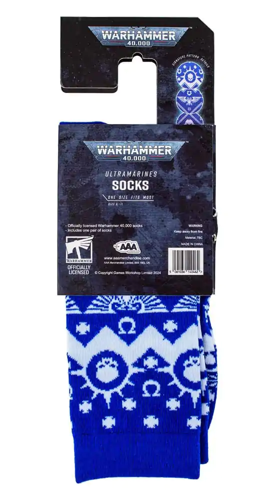 Warhammer 40K House Socks Ultramarines Veteran termékfotó