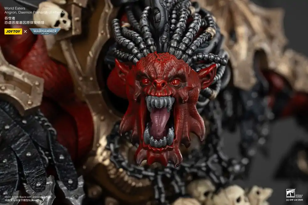 Warhammer 40k Action figur World Eaters Angron Daemon Primarch of Khorne 48 cm product photo