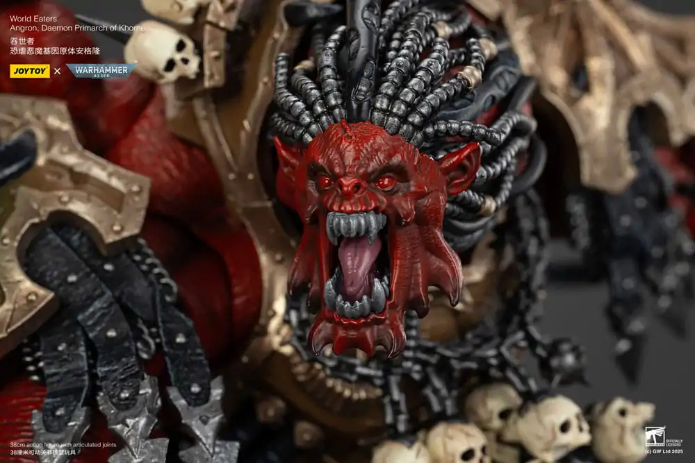 Warhammer 40k Action figur World Eaters Angron Daemon Primarch of Khorne 48 cm product photo