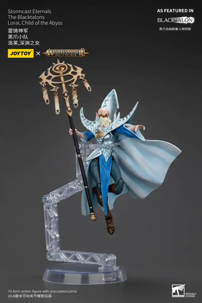 Warhammer Age of Sigmar Action Figure Stormcast Eternals The Blacktalons Lorai Child of the Abyss 20 cm product photo